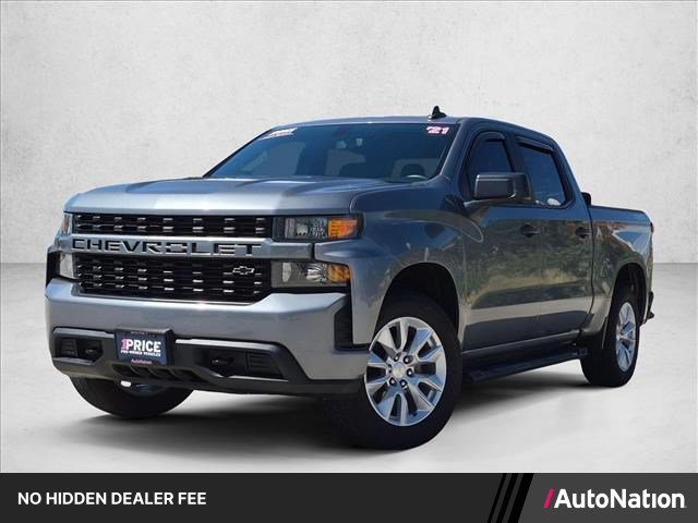 Used 2021 Chevrolet Silverado 1500 Custom AWD/4WD image 1