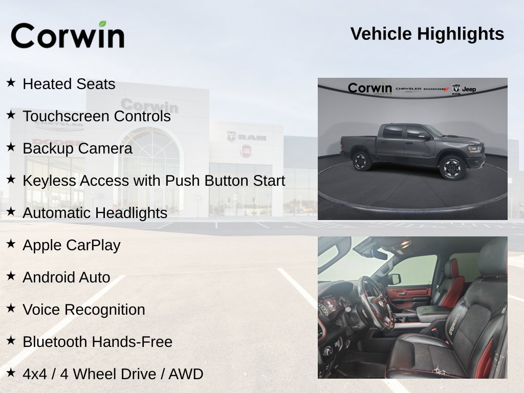 Used 2022 RAM 1500 Rebel w/ Rebel Level A Equipment Group AWD/4WD image 11