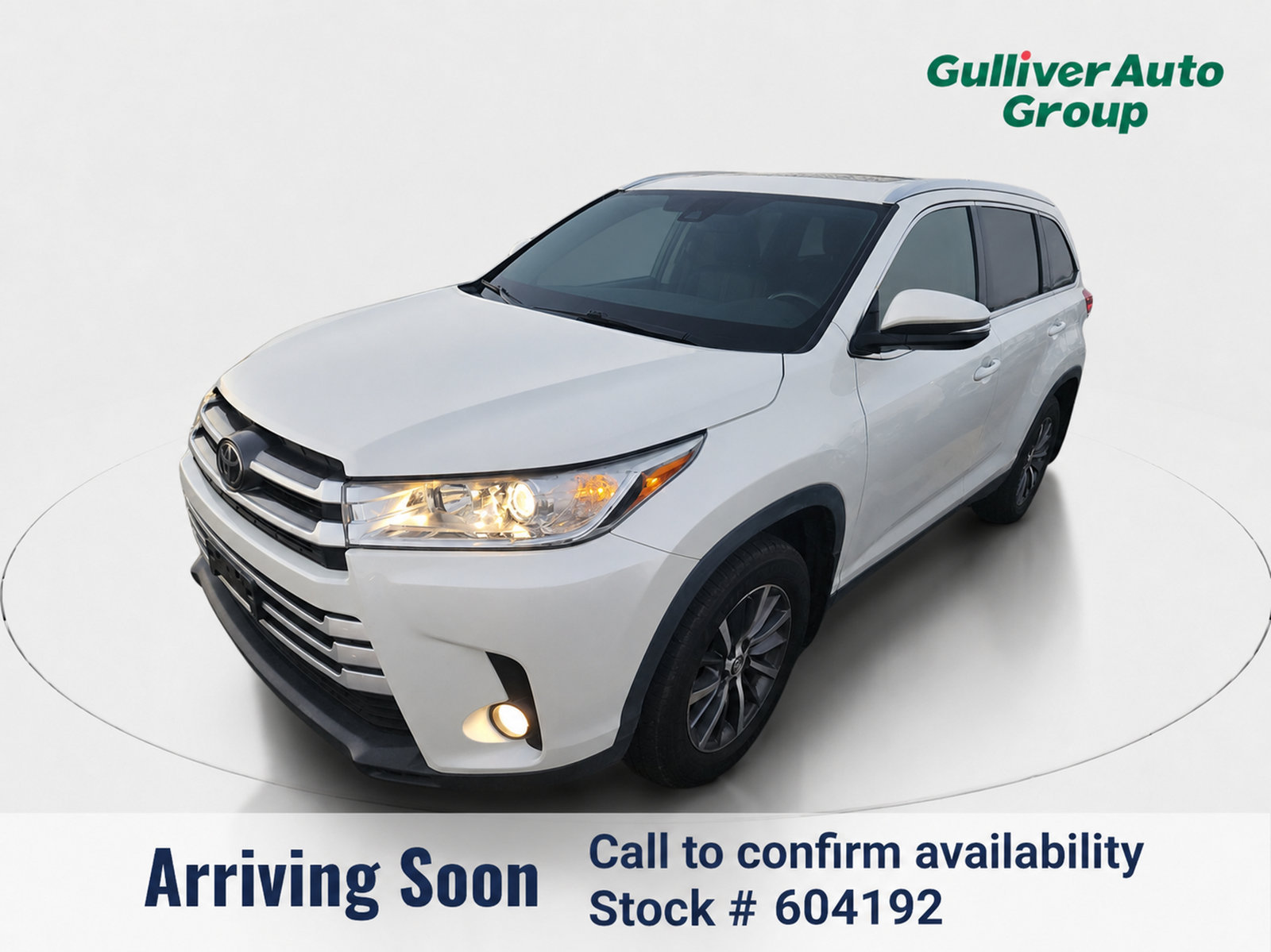 Used 2019 Toyota Highlander XLE AWD/4WD image 1