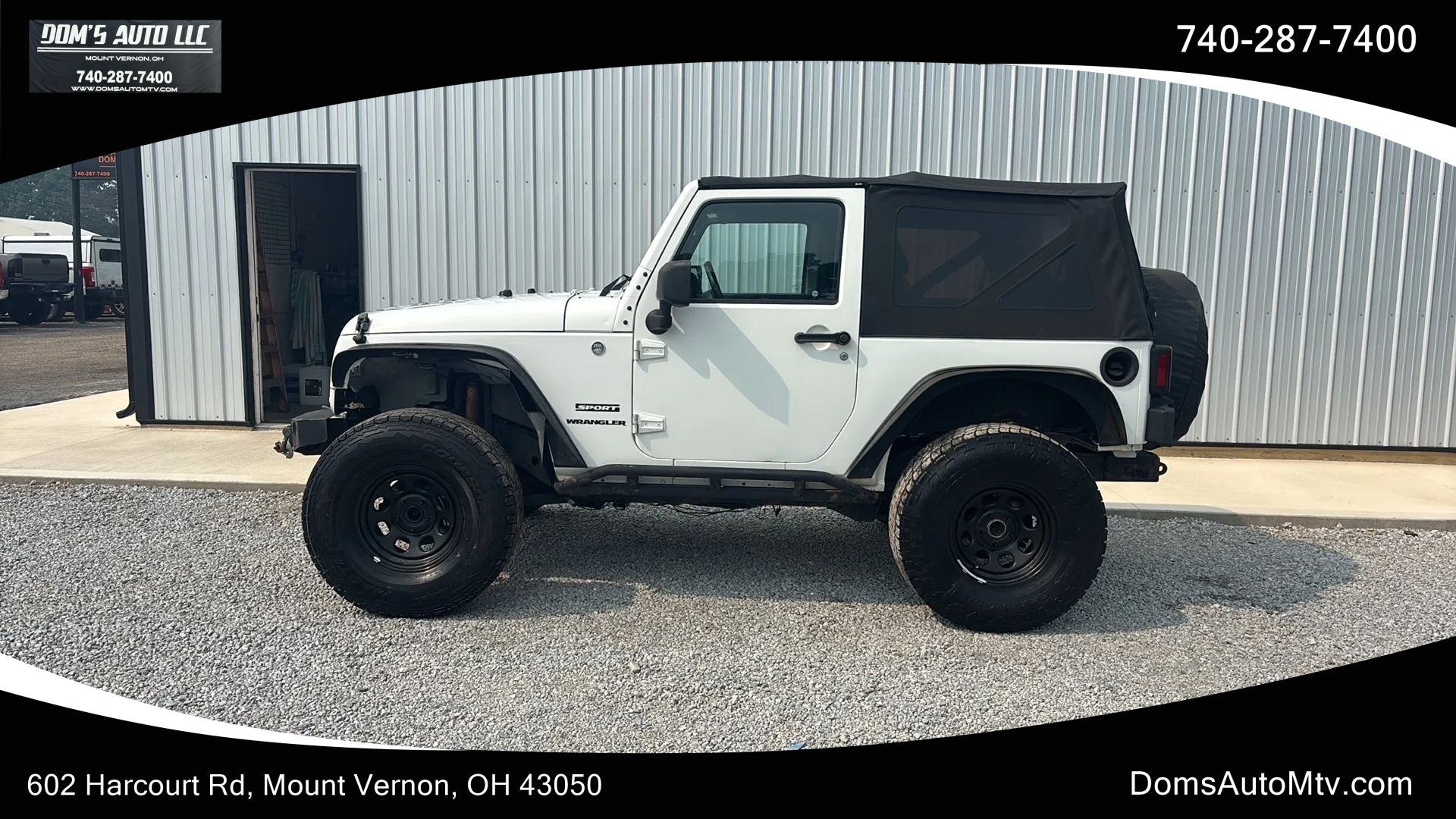 Used 2012 Jeep Wrangler Sport w/ Connectivity Group