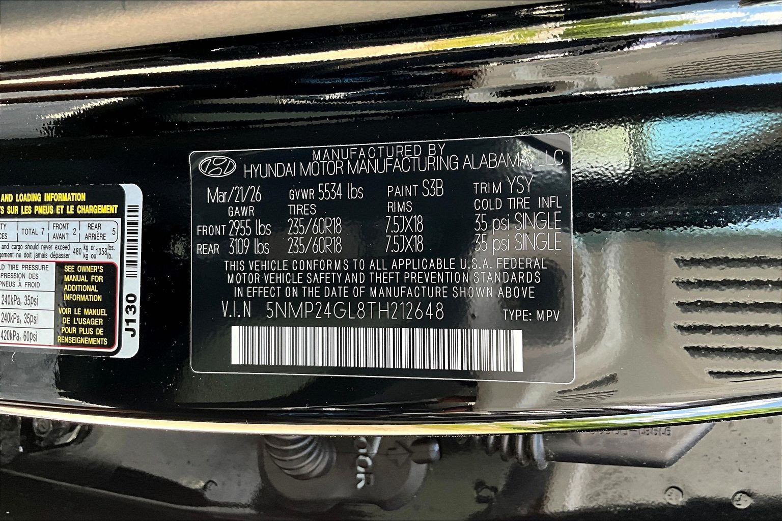 New 2026 Hyundai Santa Fe SEL FWD image 8