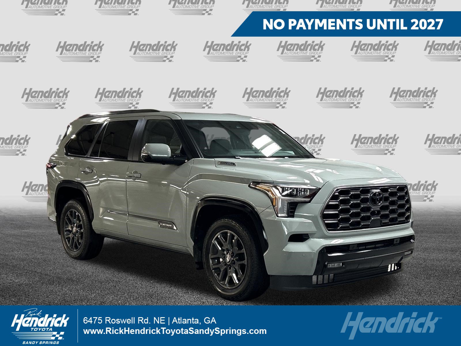 Used 2026 Toyota Sequoia Platinum AWD/4WD image 1