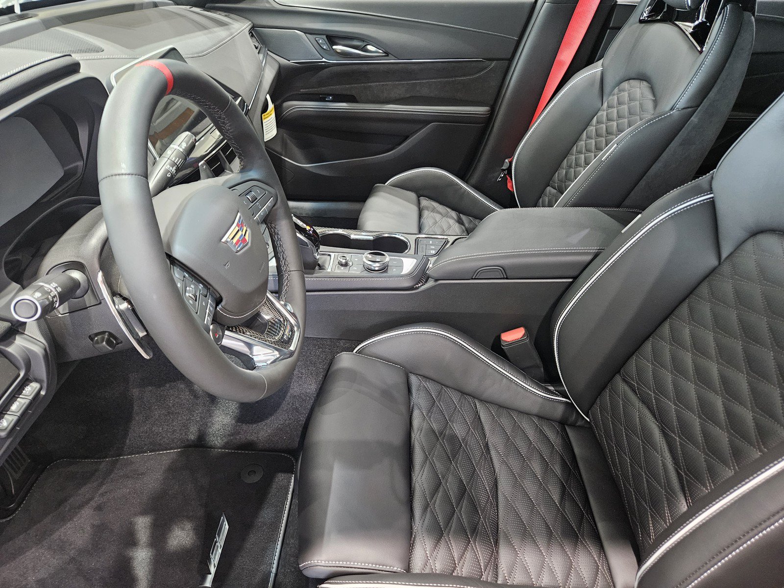 New 2026 Cadillac CT4 V Blackwing w/ LPO, Red Accent Package RWD image 9
