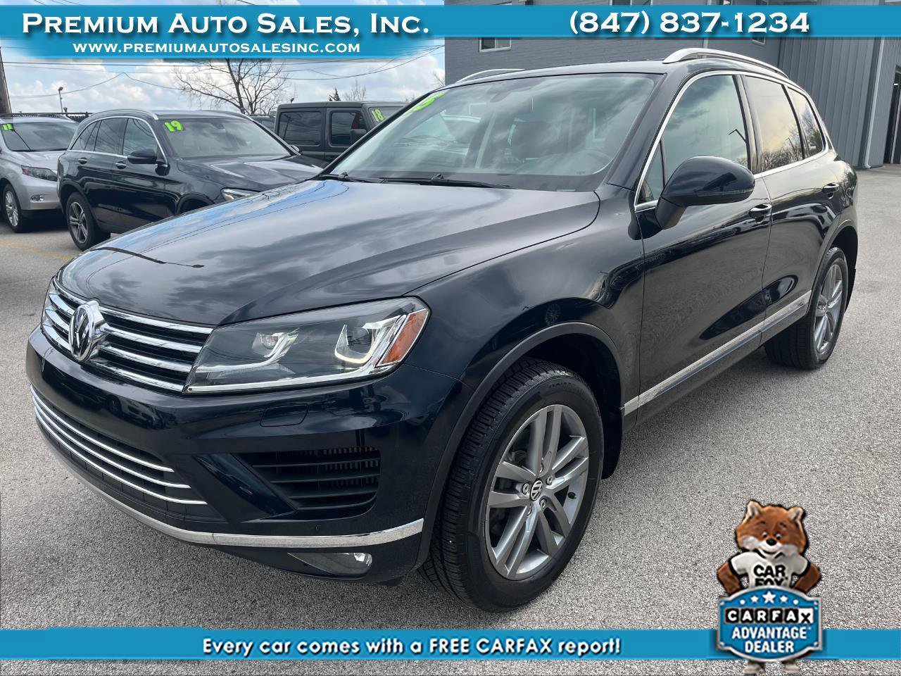 Used 2015 Volkswagen Touareg TDI AWD/4WD image 1