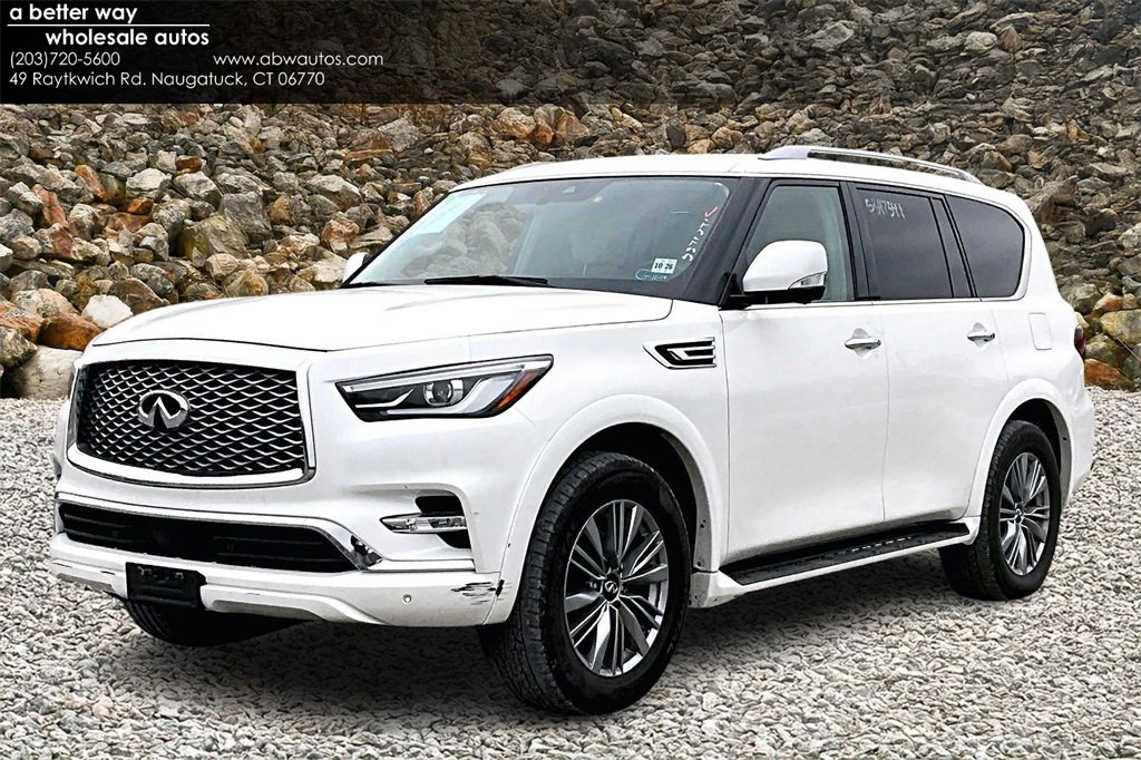 Used 2021 INFINITI QX80 Luxe w/ Cargo Package