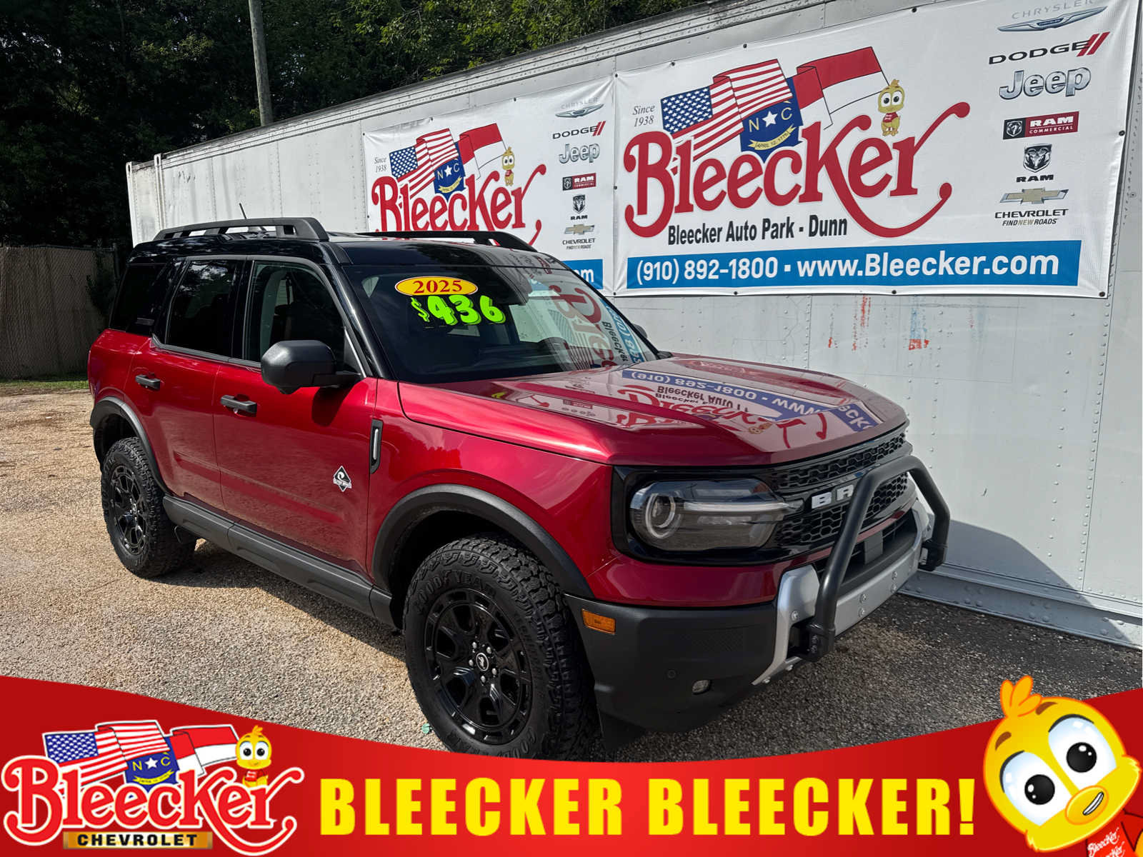Used 2025 Ford Bronco Sport Outer Banks w/ Sasquatch Outer Banks Package