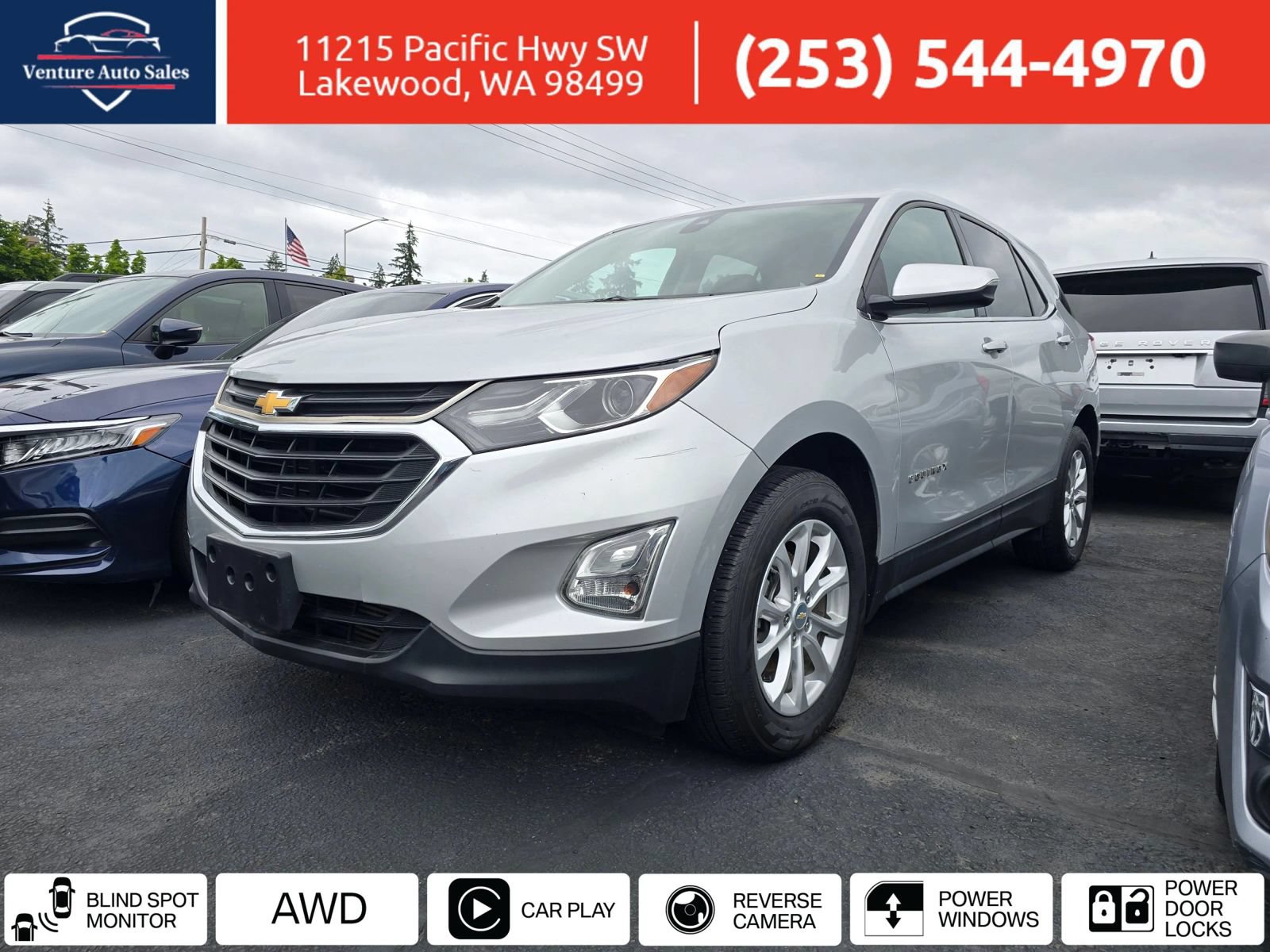 Used 2019 Chevrolet Equinox LT AWD/4WD image 1