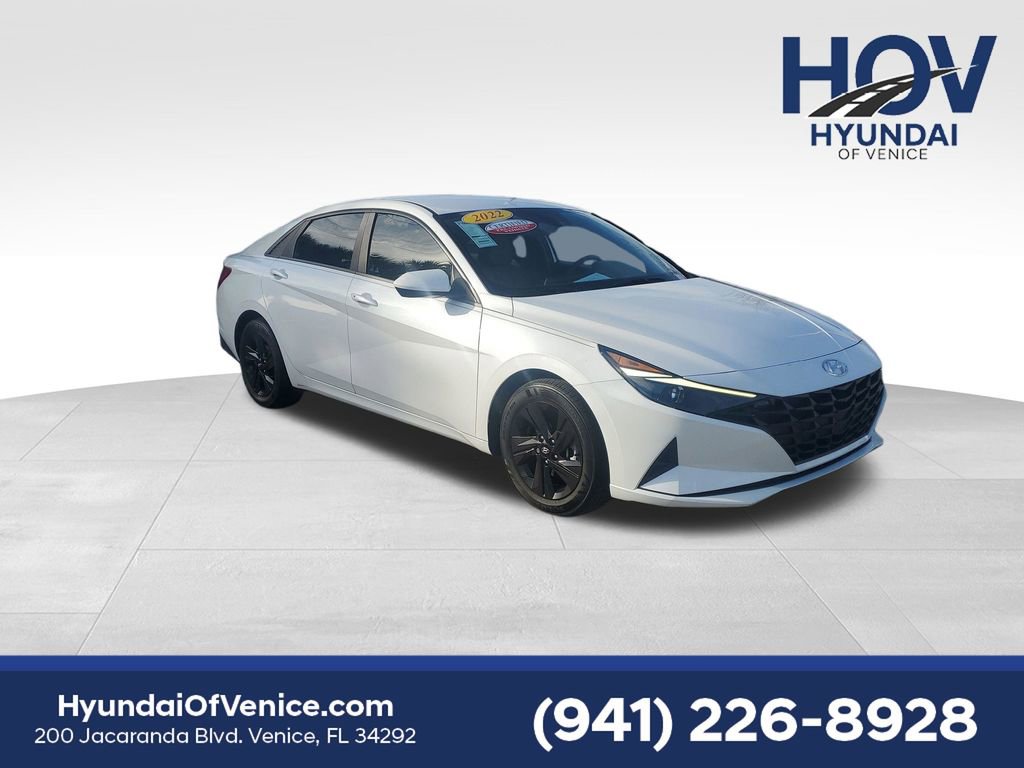 Certified 2022 Hyundai Elantra SEL