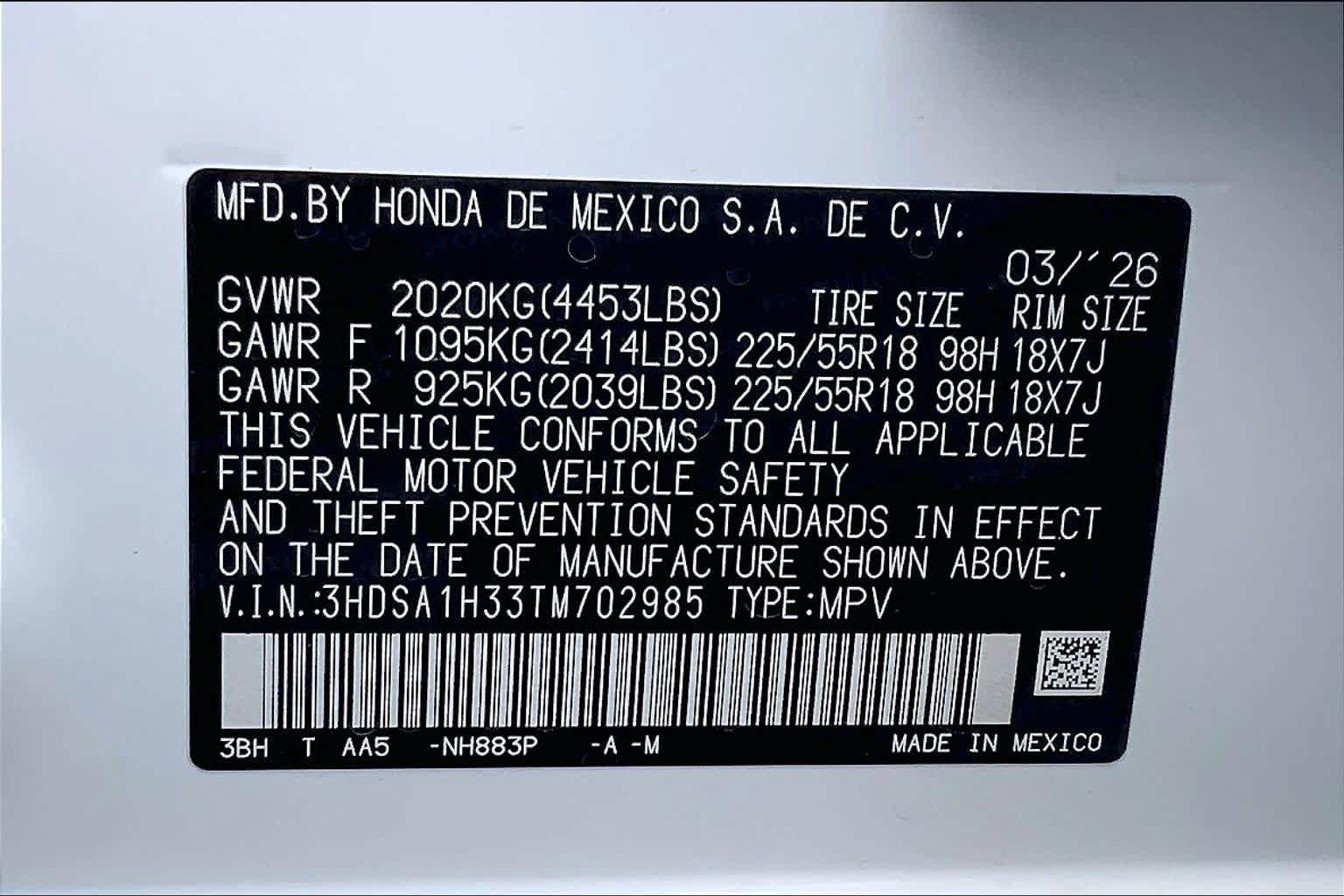 New 2026 Acura ADX FWD image 17
