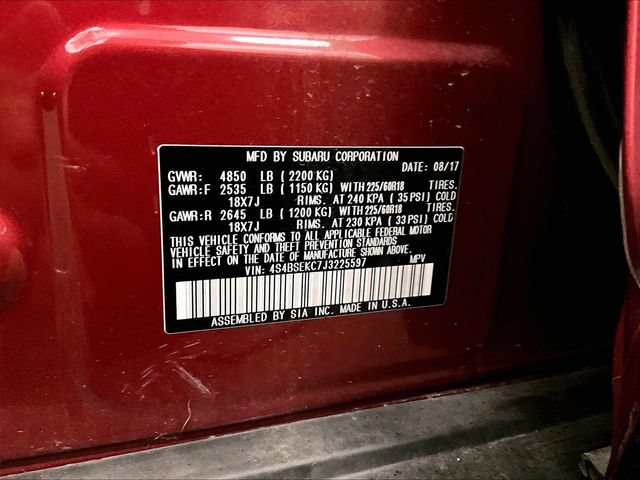 Used 2018 Subaru Outback 3.6R Limited AWD/4WD image 33