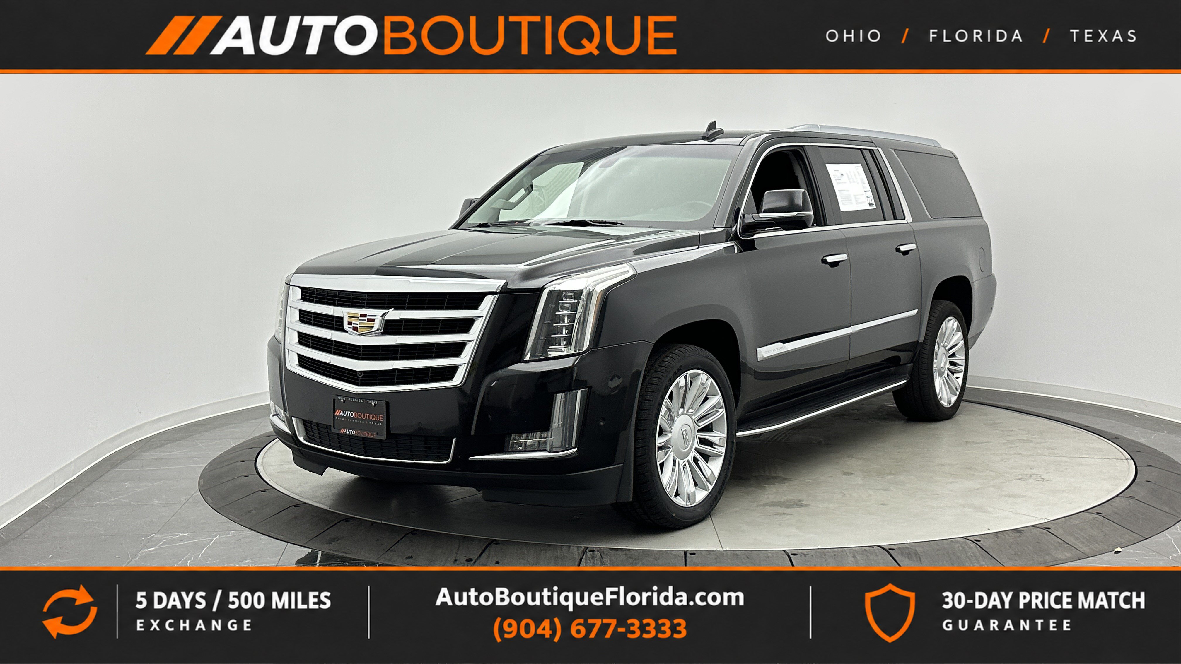 Used 2018 Cadillac Escalade ESV 4WD