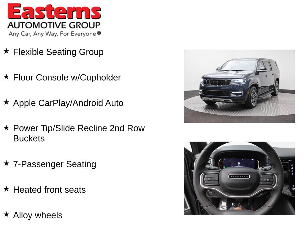 Used 2024 Jeep Wagoneer L Series II w/ Flexible Seating Group RWD image 13