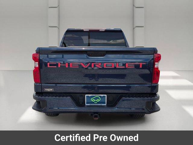 Certified 2023 Chevrolet Silverado 1500 Custom w/ LPO, Dark Essentials Package RWD image 4