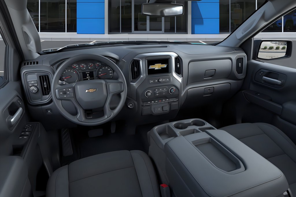 New 2026 Chevrolet Silverado 1500 Custom w/ Turbomax Blackout Package RWD image 18