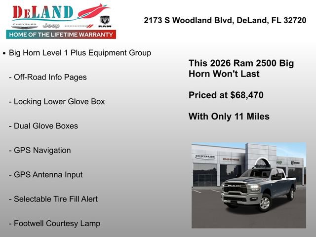 New 2026 RAM 2500 Big Horn image 12