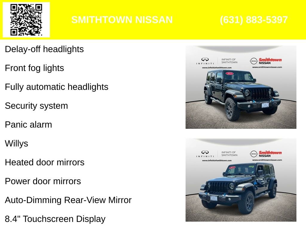 Used 2023 Jeep Wrangler Unlimited w/ Cold Weather Group AWD/4WD image 6