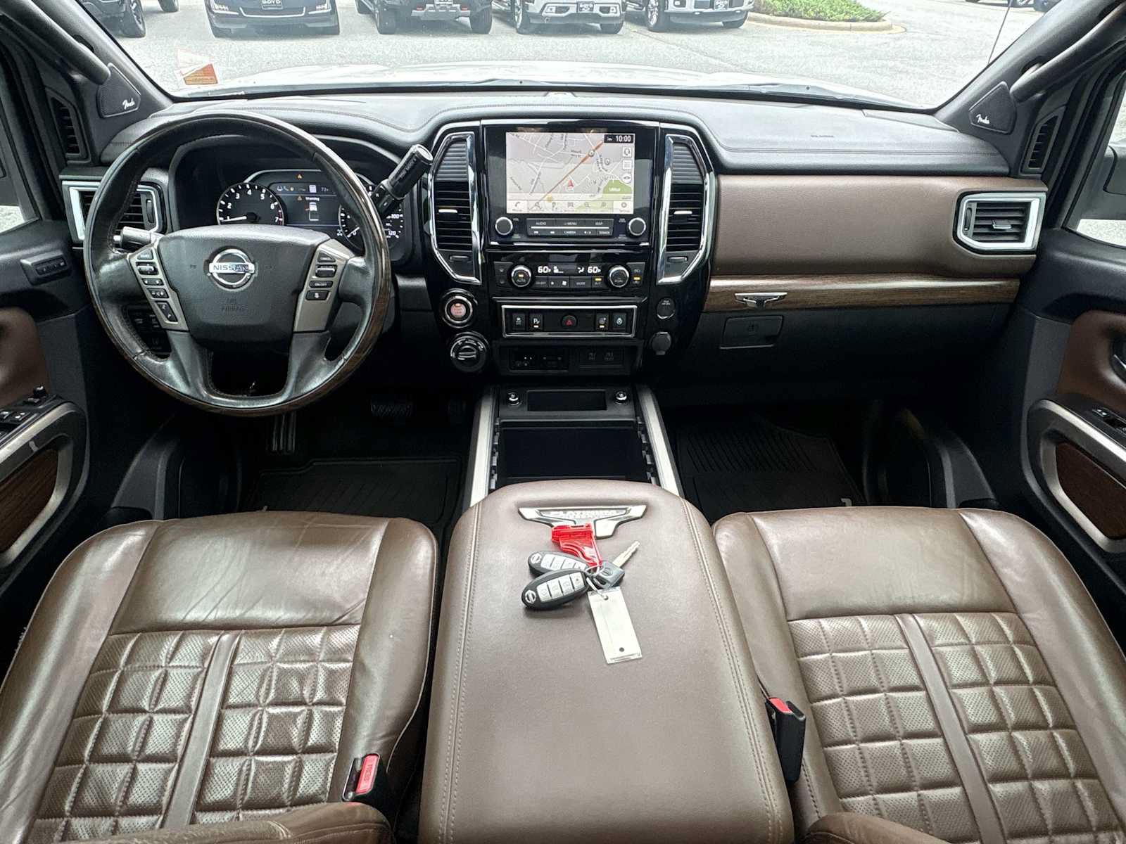Used 2021 Nissan Titan Platinum Reserve w/ Moonroof Package AWD/4WD image 21