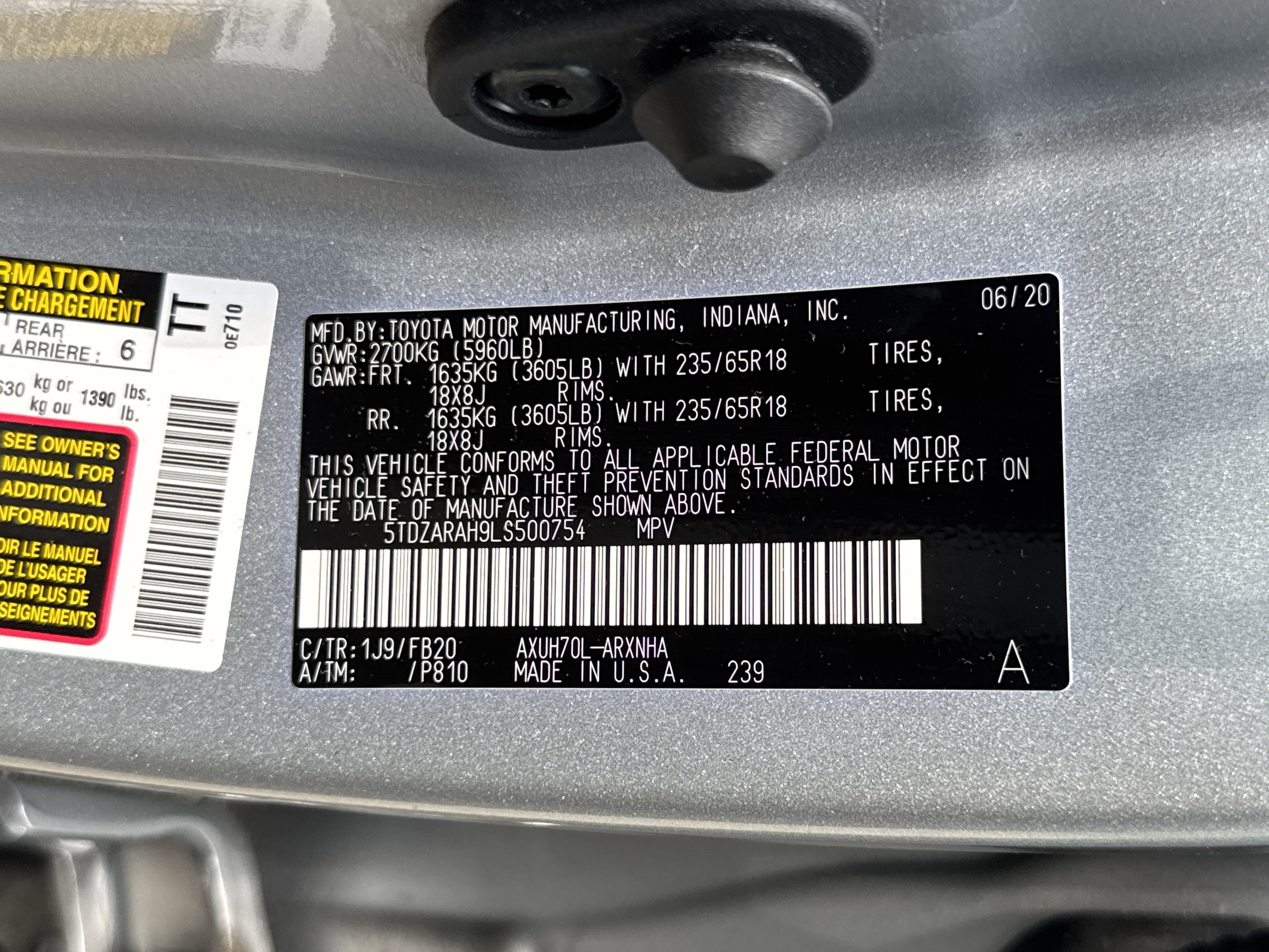 Used 2020 Toyota Highlander LE image 37