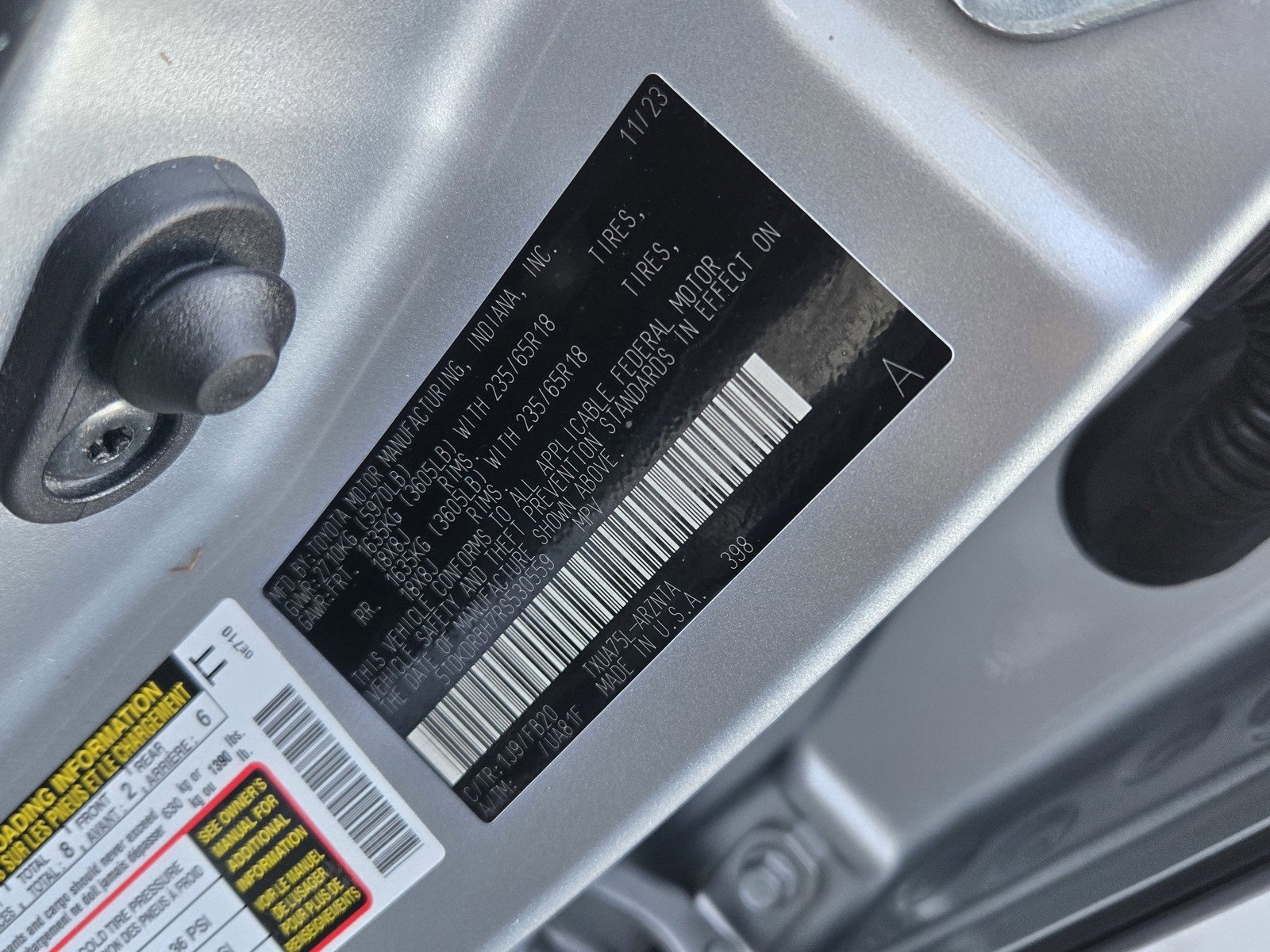 Certified 2024 Toyota Highlander LE image 27