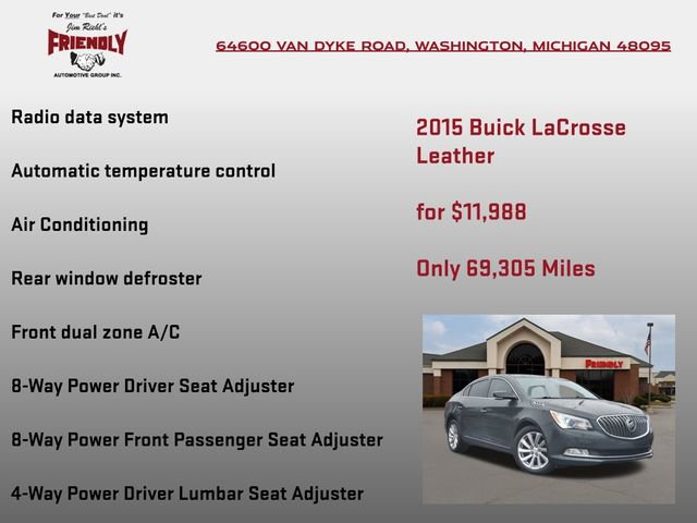 Used 2015 Buick LaCrosse Leather image 10