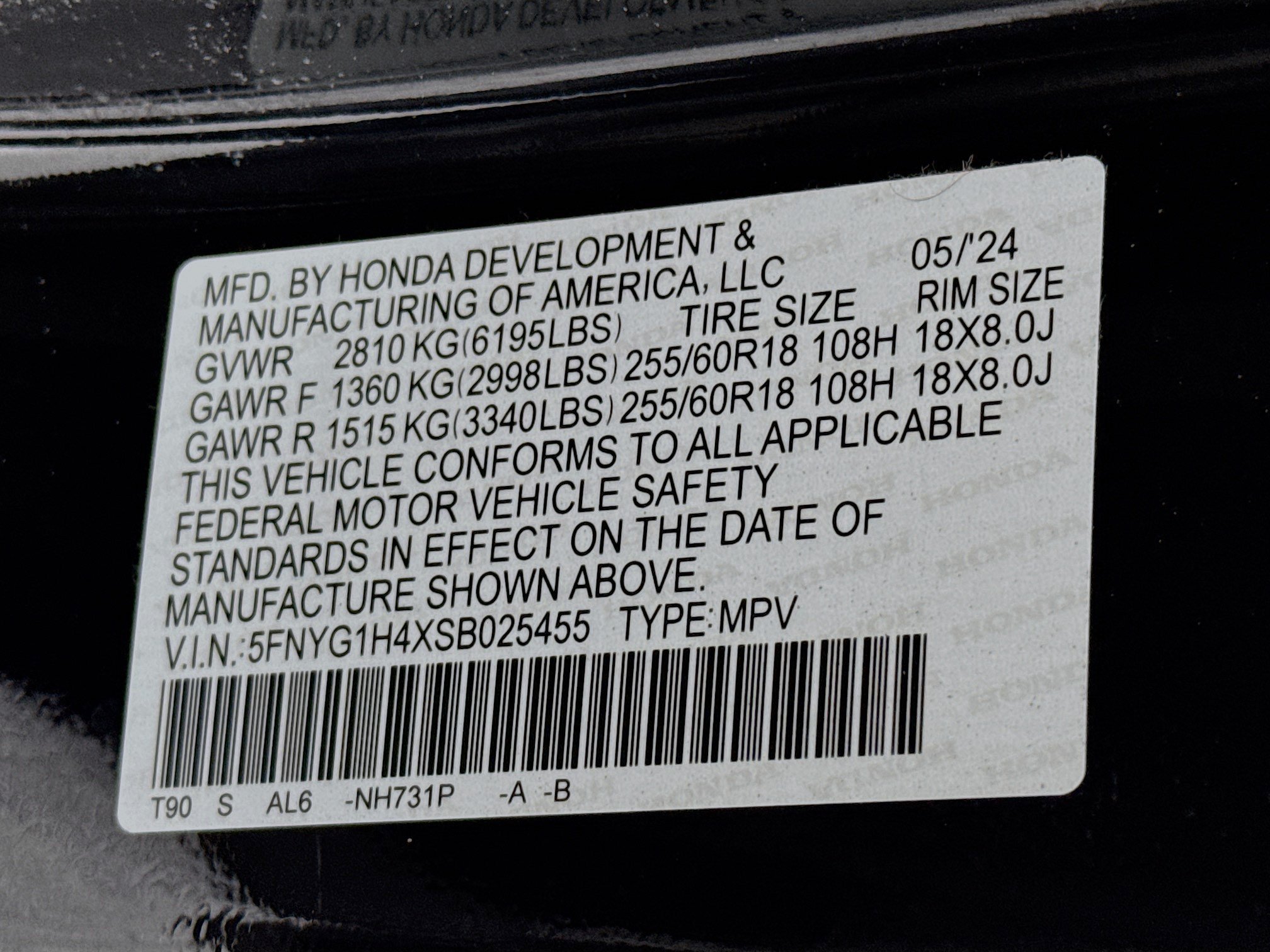 Certified 2025 Honda Pilot EX-L image 32