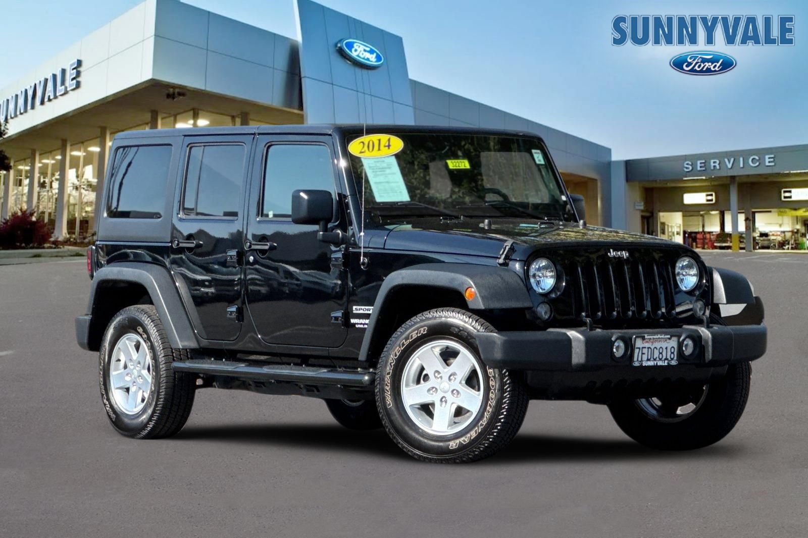 Used 2014 Jeep Wrangler Unlimited Sport w/ Quick Order Package 24S AWD/4WD image 1