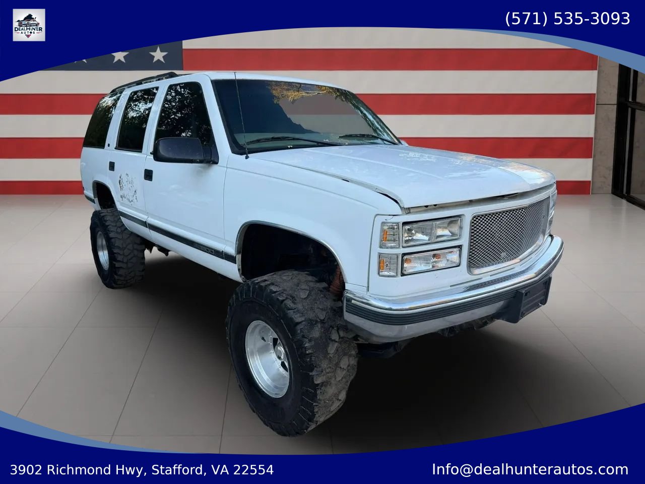 Used 1998 GMC Yukon 4WD 4-Door w/ Marketing Opt Pkg 5 image 2