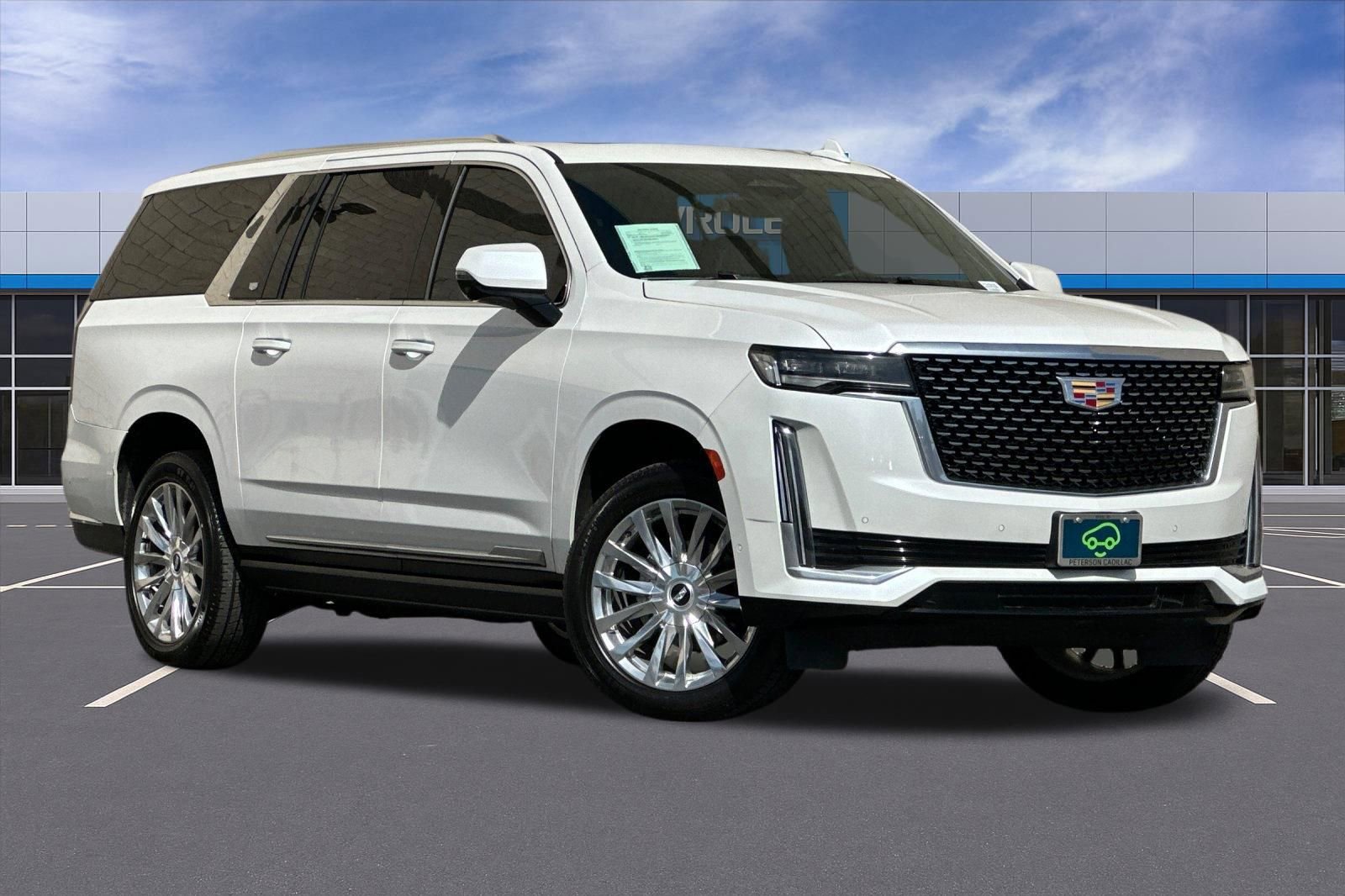 Certified 2021 Cadillac Escalade ESV Premium Luxury w/ Driver Assist Tech Package AWD/4WD image 2
