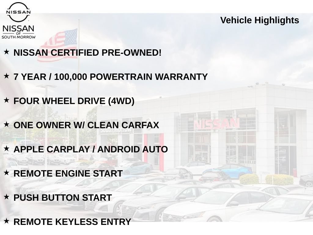 Certified 2025 Nissan Pathfinder S AWD/4WD image 8
