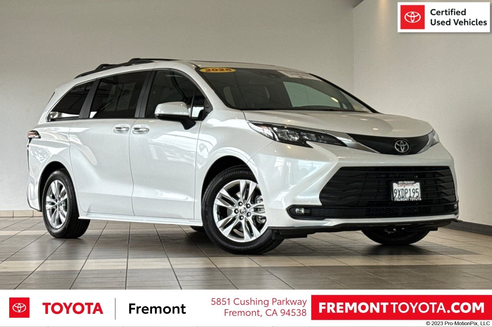 Certified 2026 Toyota Sienna XLE