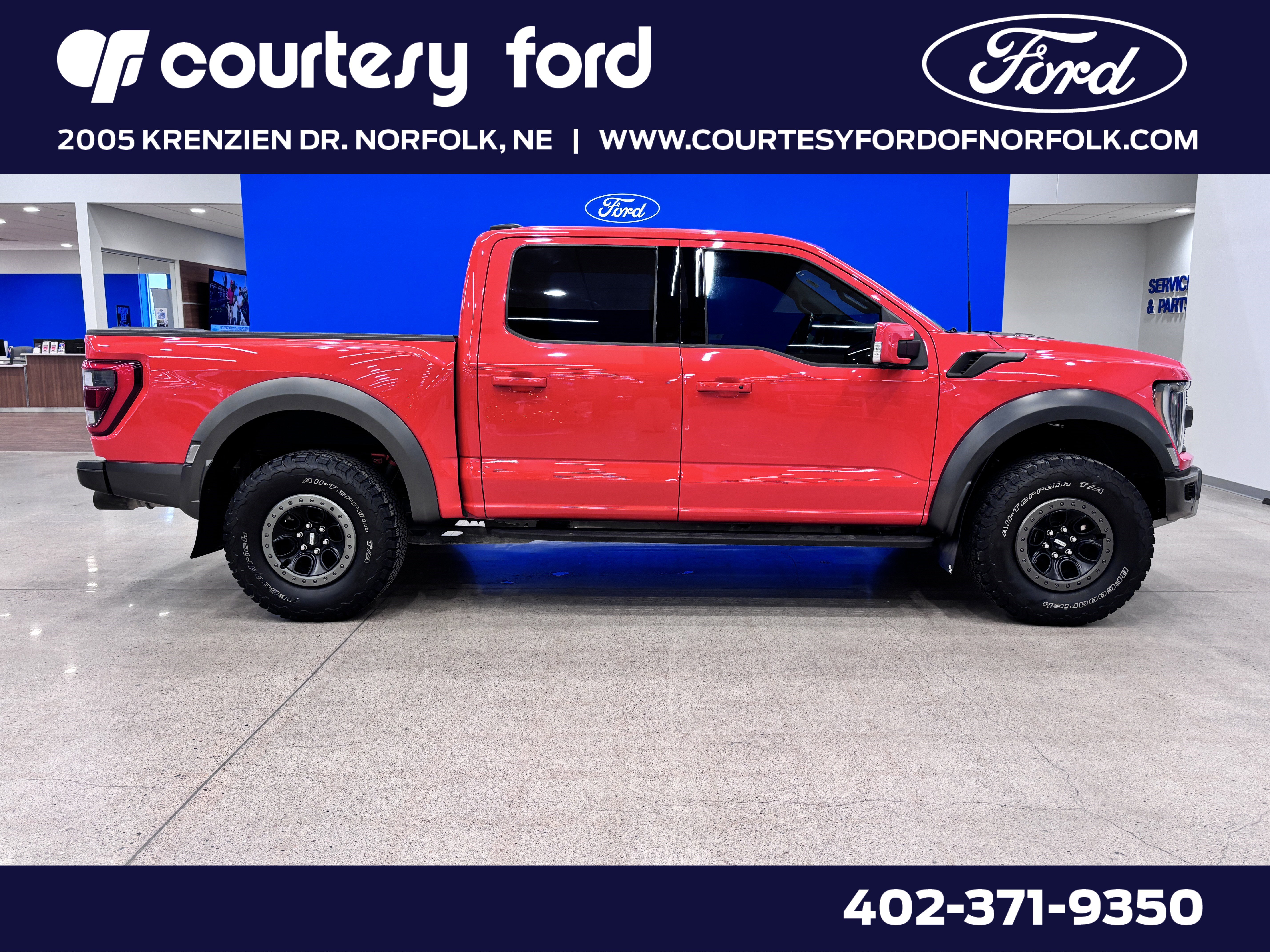 Certified 2022 Ford F150 Raptor w/ Equipment Group 801A High