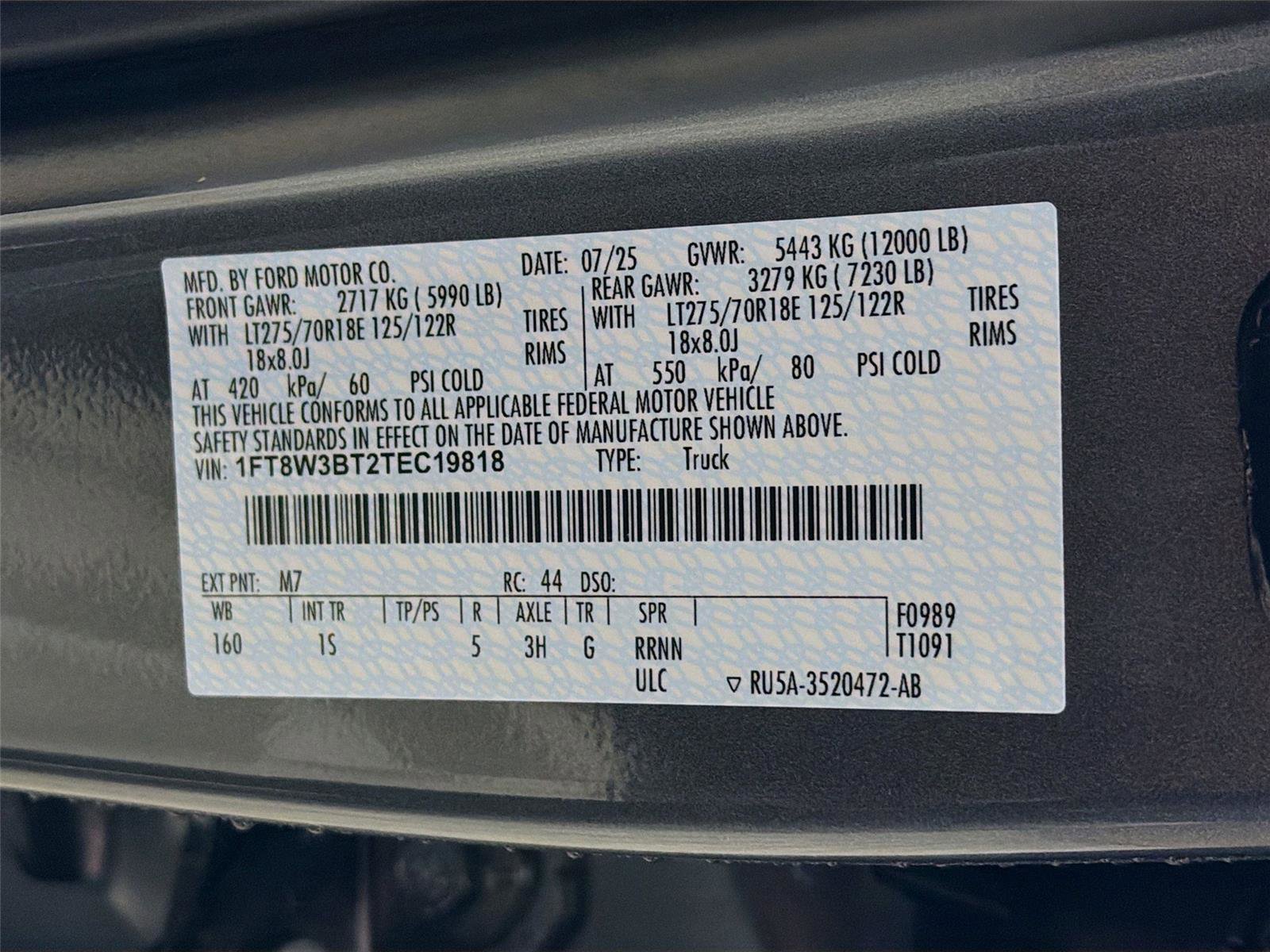 New 2026 Ford F350 XL w/ STX Appearance Package image 29