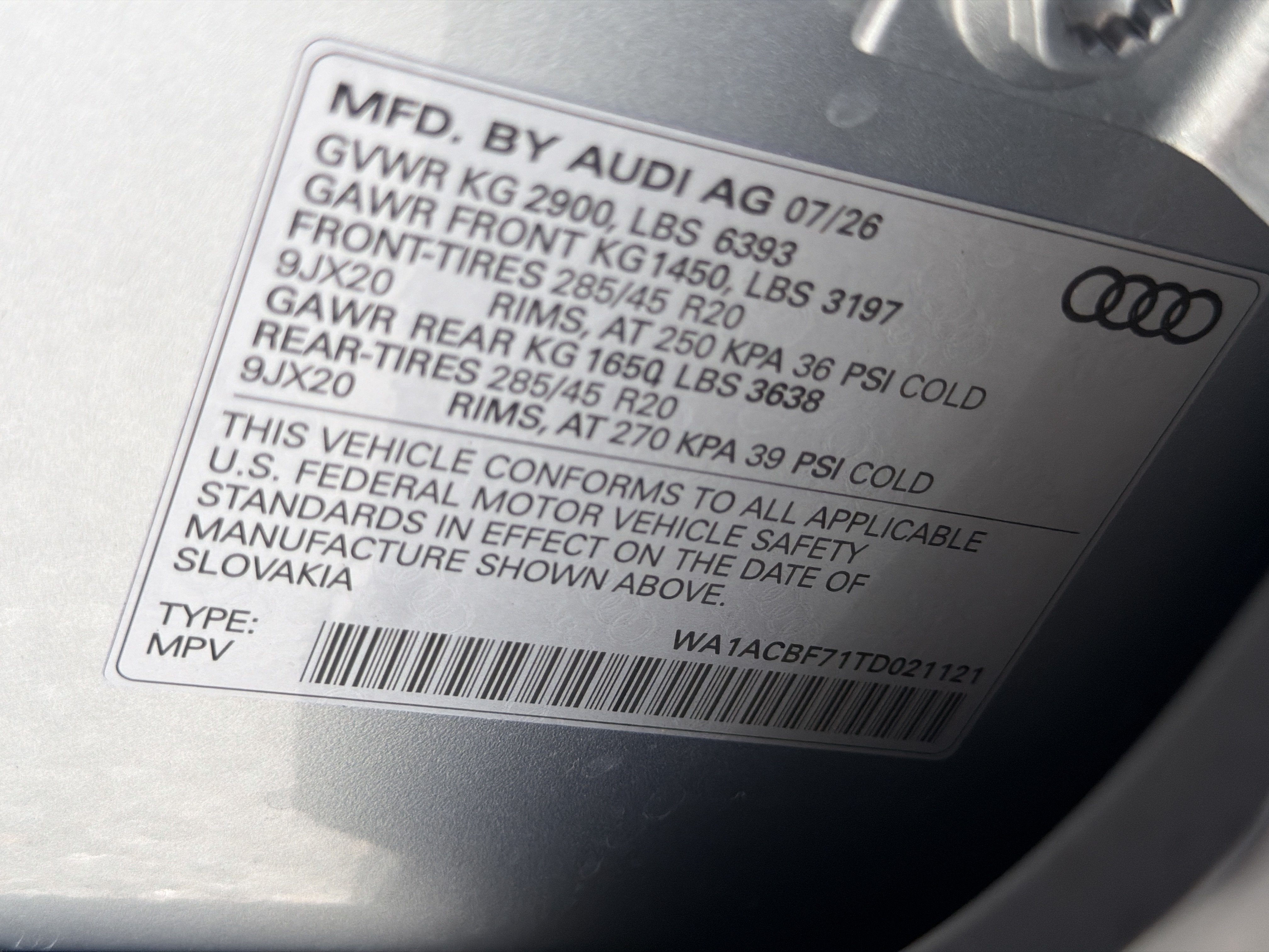 New 2026 Audi Q7 2.0T Premium AWD/4WD image 37