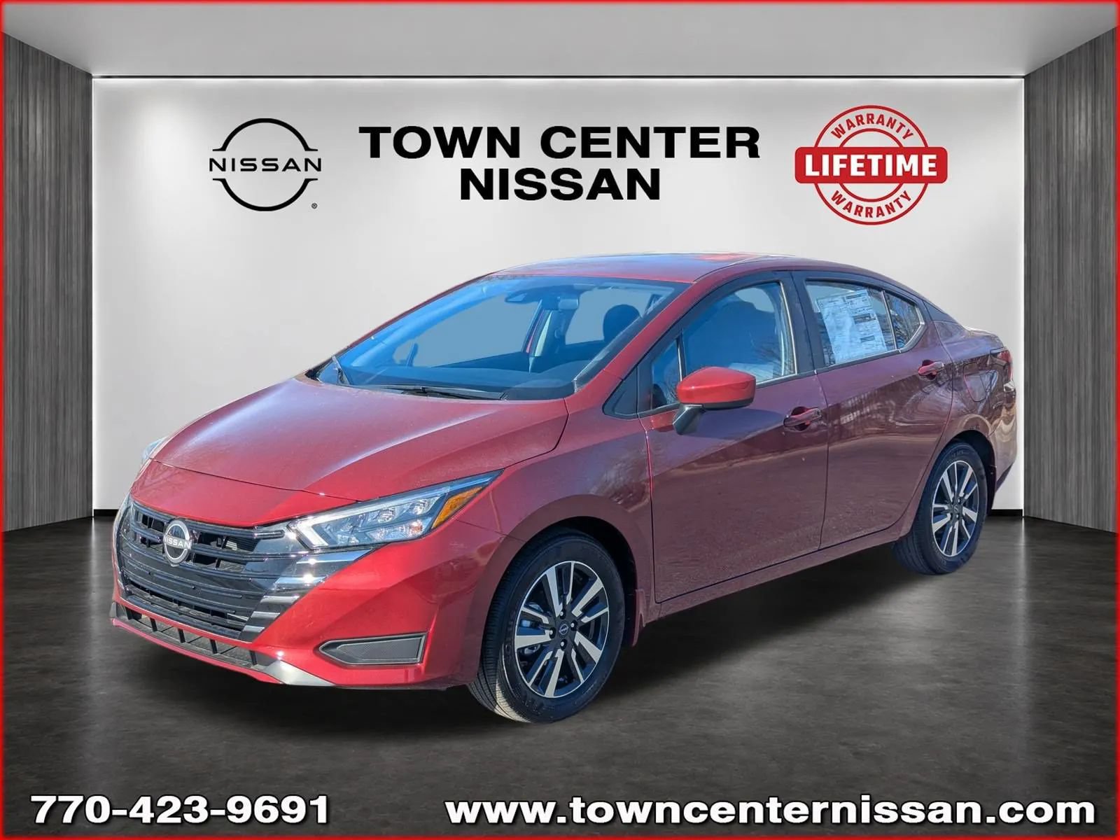 New 2025 Nissan Versa SV w/ Trunk Package FWD image 4