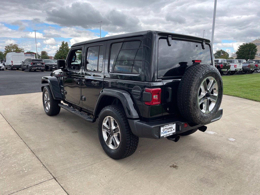 Used 2020 Jeep Wrangler Unlimited Sahara w/ Uconnect 4C Nav & Sound Group AWD/4WD image 7