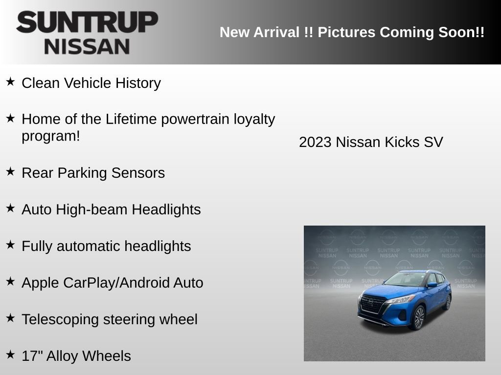 Used 2023 Nissan Kicks SV FWD image 5