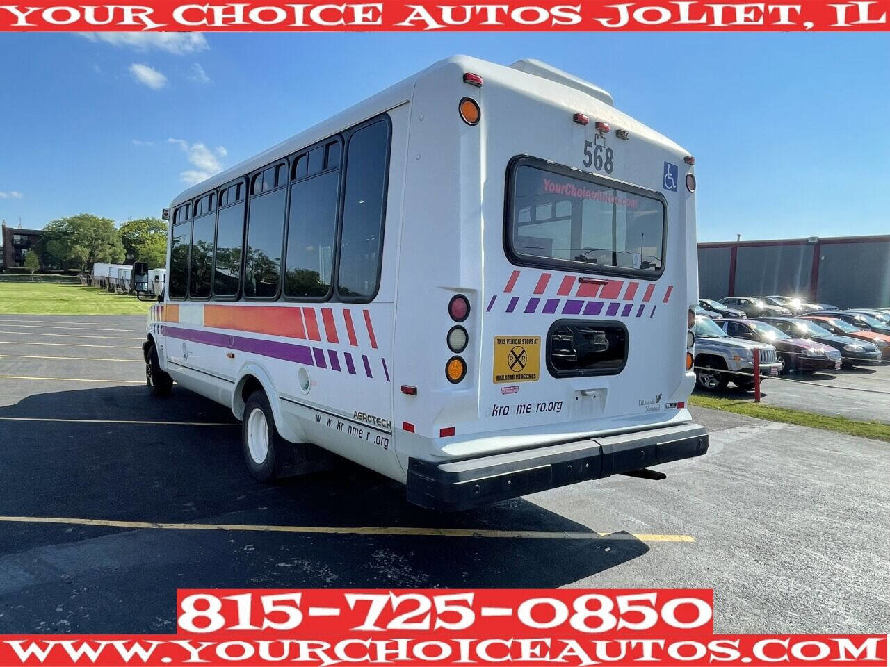 Used 2014 Chevrolet Express 4500 Extended w/ Shuttle Bus Package RWD image 8