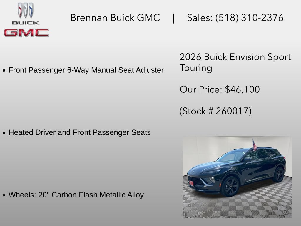 New 2026 Buick Envision Sport Touring AWD/4WD image 24
