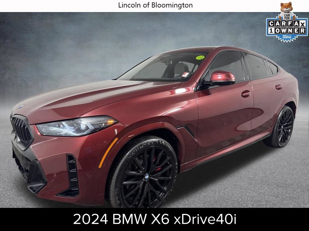 Used 2024 BMW X6 xDrive40i w/ Executive Package