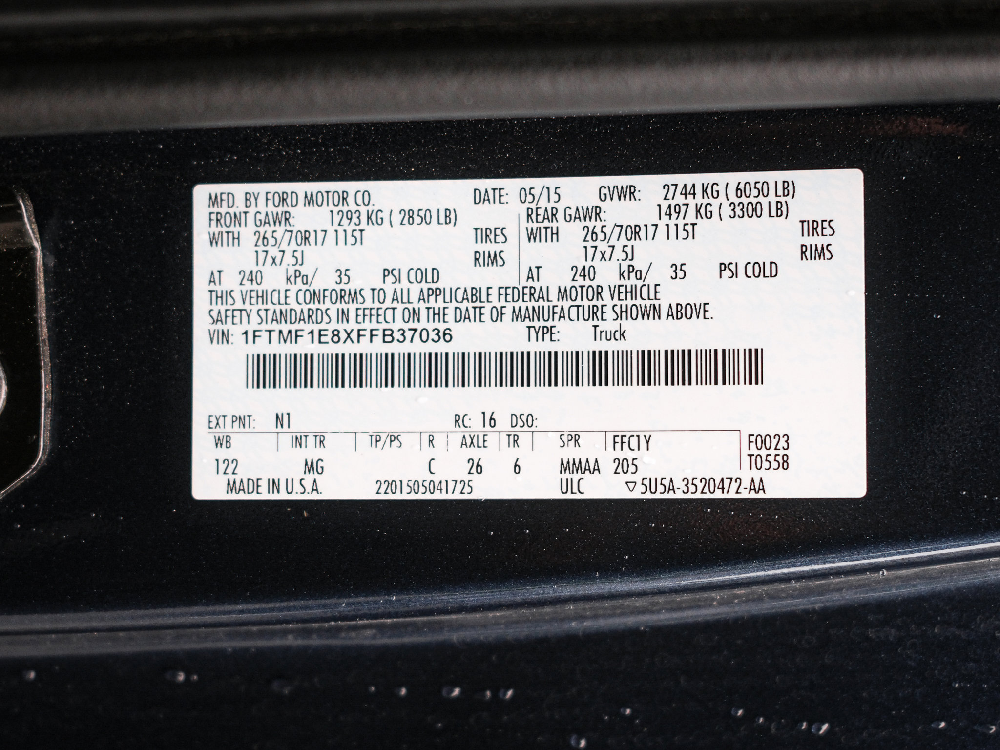 Used 2015 Ford F150 XLT w/ Equipment Group 301A Mid AWD/4WD image 33