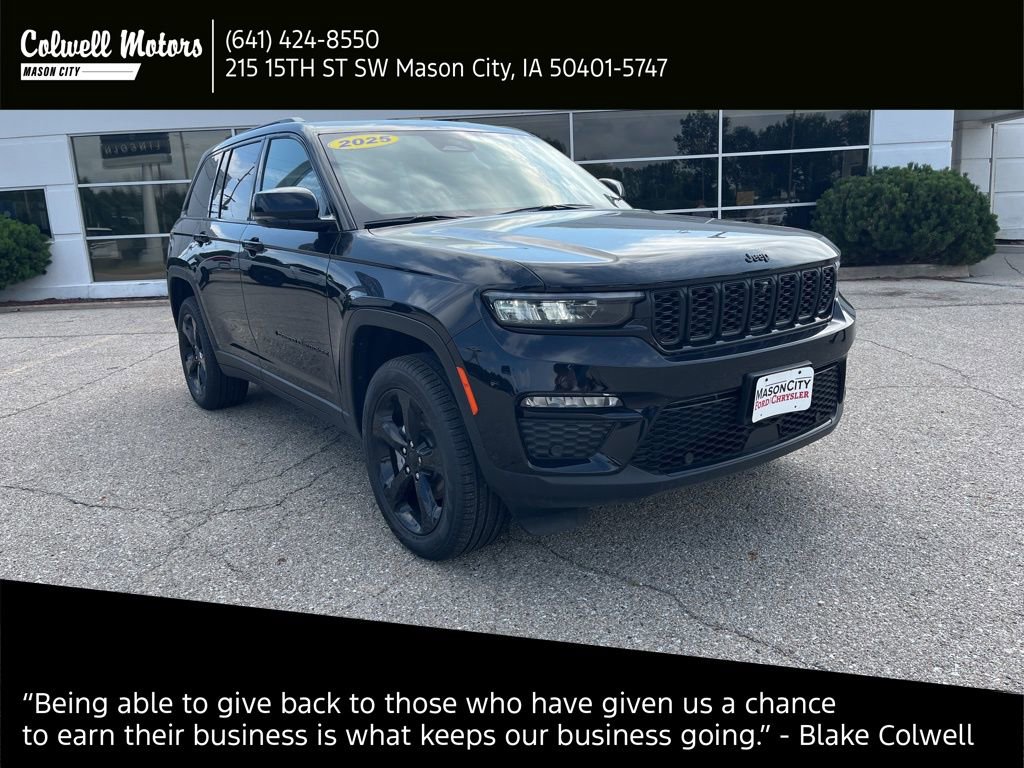 New 2025 Jeep Grand Cherokee Limited w/ Luxury Tech Group II