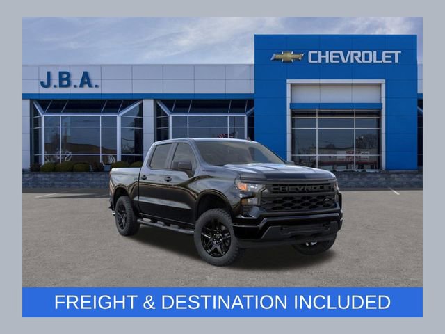 New 2026 Chevrolet Silverado 1500 Custom w/ Turbomax Blackout Package