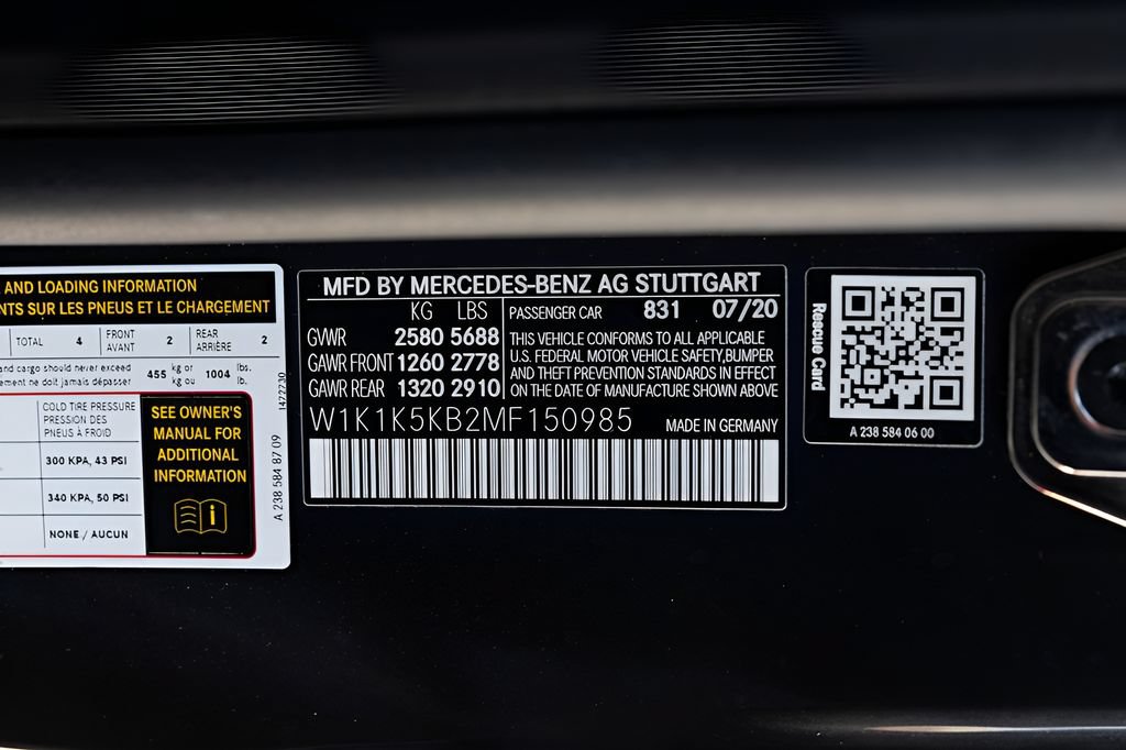 Used 2021 Mercedes-Benz E 450 4MATIC Cabriolet w/ AMG Line image 76