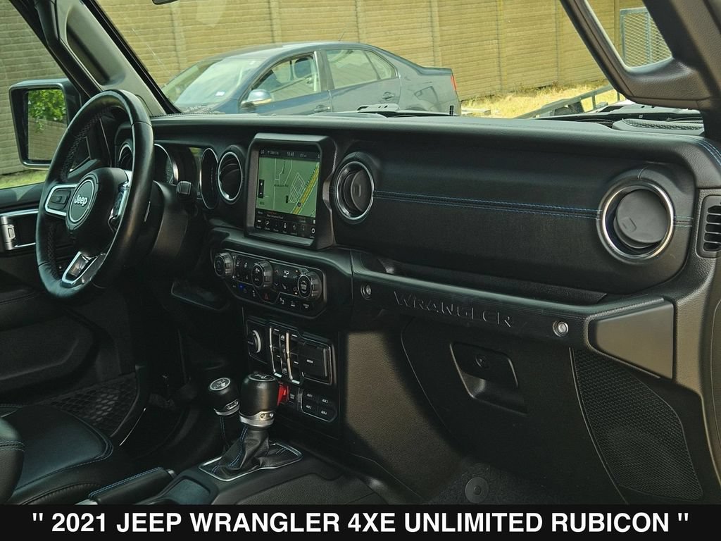 Used 2021 Jeep Wrangler Unlimited Rubicon 4xe w/ Steel Bumper Group AWD/4WD image 27