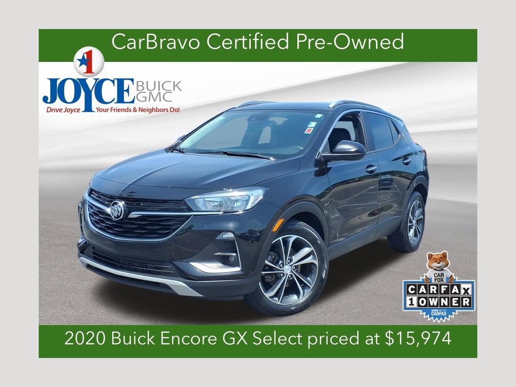 Certified 2020 Buick Encore GX Select