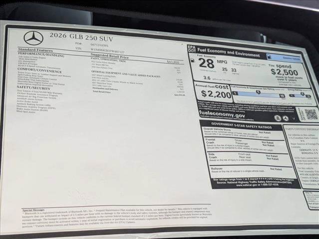 New 2026 Mercedes-Benz GLB 250 image 17