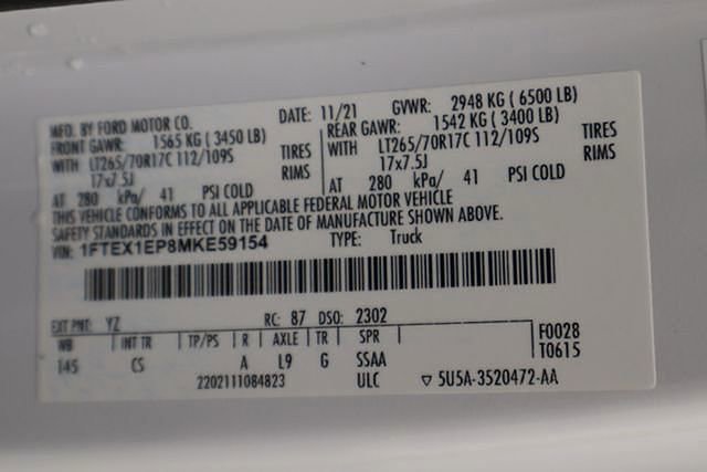 Used 2021 Ford F150 XL w/ Trailer Tow Package image 19