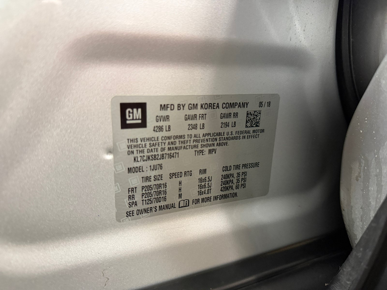 Used 2018 Chevrolet Trax LS FWD image 38