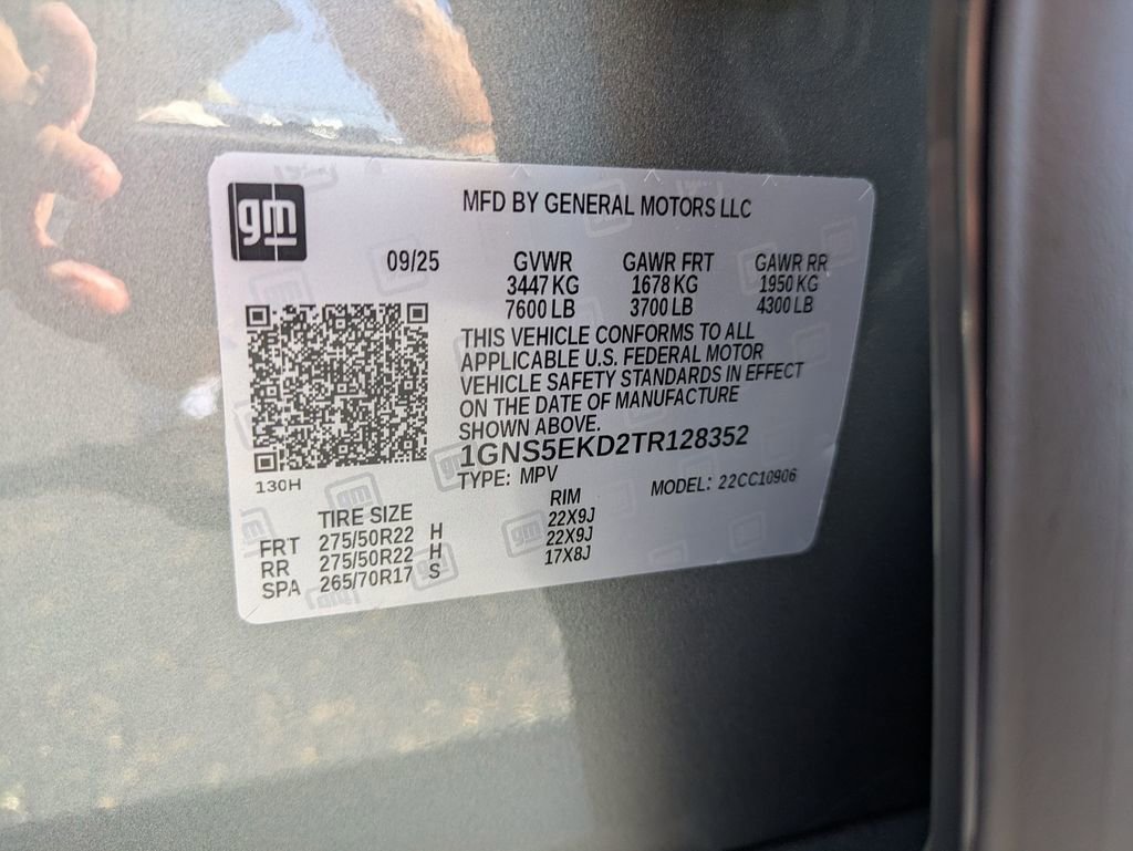New 2026 Chevrolet Suburban RST w/ Comfort Package image 36
