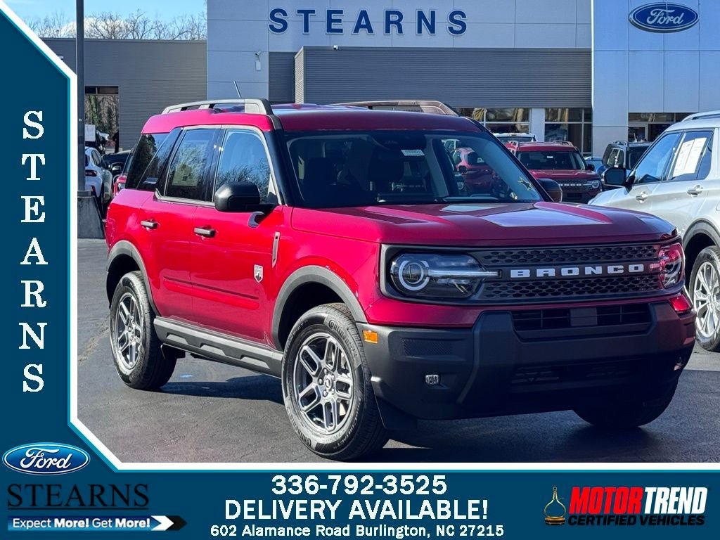New 2025 Ford Bronco Sport Big Bend w/ Convenience Package